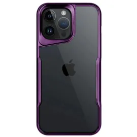 Newface Iphone 14 Pro Max Kılıf Boyi Silikon Kapak - Derin Mor