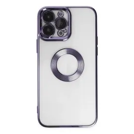 Newface Iphone 14 Pro Max Kılıf Slot Silikon - Mor
