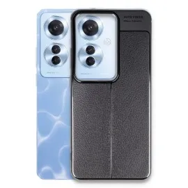 Newface Oppo Reno 11F Kılıf Auto Focus Kapak - Siyah