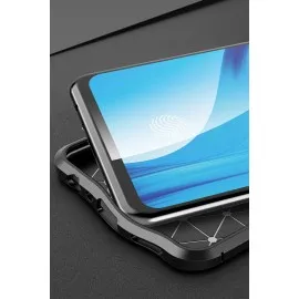 Newface Oppo Reno 4 Lite Kılıf Auto Focus Kapak - Kırmızı