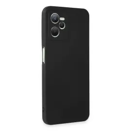 Newface Realme C35 Kılıf First Silikon - Siyah