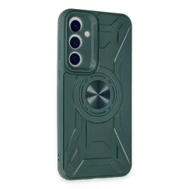 Newface Samsung Galaxy A25 5G Kılıf Lincoln Silikon - Koyu Yeşil
