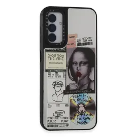 Newface Samsung Galaxy M14 5G Kılıf Mirror Desenli Kapak - Mirror - 2
