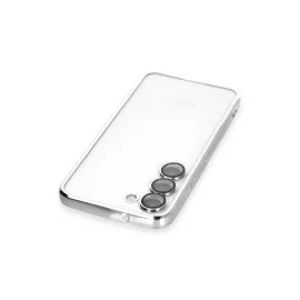Newface Samsung Galaxy S23 Plus Kılıf Razer Lensli Silikon - Gümüş