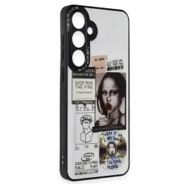 Newface Samsung Galaxy S24 Plus Kılıf Mirror Desenli Kapak - Mirror - 2