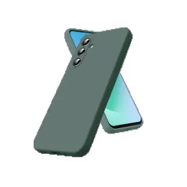 Newface Samsung Galaxy S25 Fe First Silikon - Koyu Yeşil