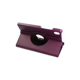 Newface Samsung Galaxy X510 Tab S9 FE 11 Kılıf 360 Tablet Deri Kılıf - Mürdüm