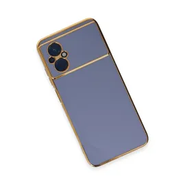 Newface Xiaomi Poco M5 Kılıf Volet Silikon - Mavi