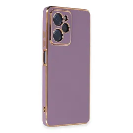 Newface Xiaomi Poco X5 Pro 5G Kılıf Volet Silikon - Mor