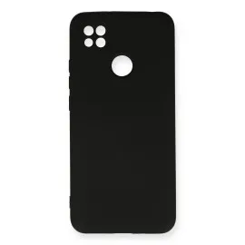 Newface Xiaomi Redmi 9C Kılıf Nano Içi Kadife  Silikon - Siyah