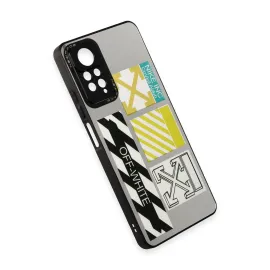 Newface Xiaomi Redmi Note 11 Pro Kılıf Mirror Desenli Kapak - Mirror - 6