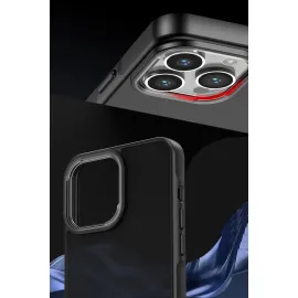 Newface Xiaomi Redmi Note 12 Pro 5G Kılıf Elegant Kapak - Siyah