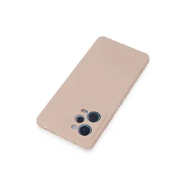 Newface Xiaomi Redmi Note 12 Pro 5G Kılıf Nano Içi Kadife Silikon - Pudra