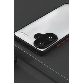 Newface Xiaomi Redmi Note 13 Pro Plus Kılıf Montreal Silikon Kapak - Siyah