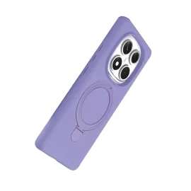 Newface Xiaomi Redmi Note 14 Pro 4G Regal Magsafe Standlı Kapak - Lila