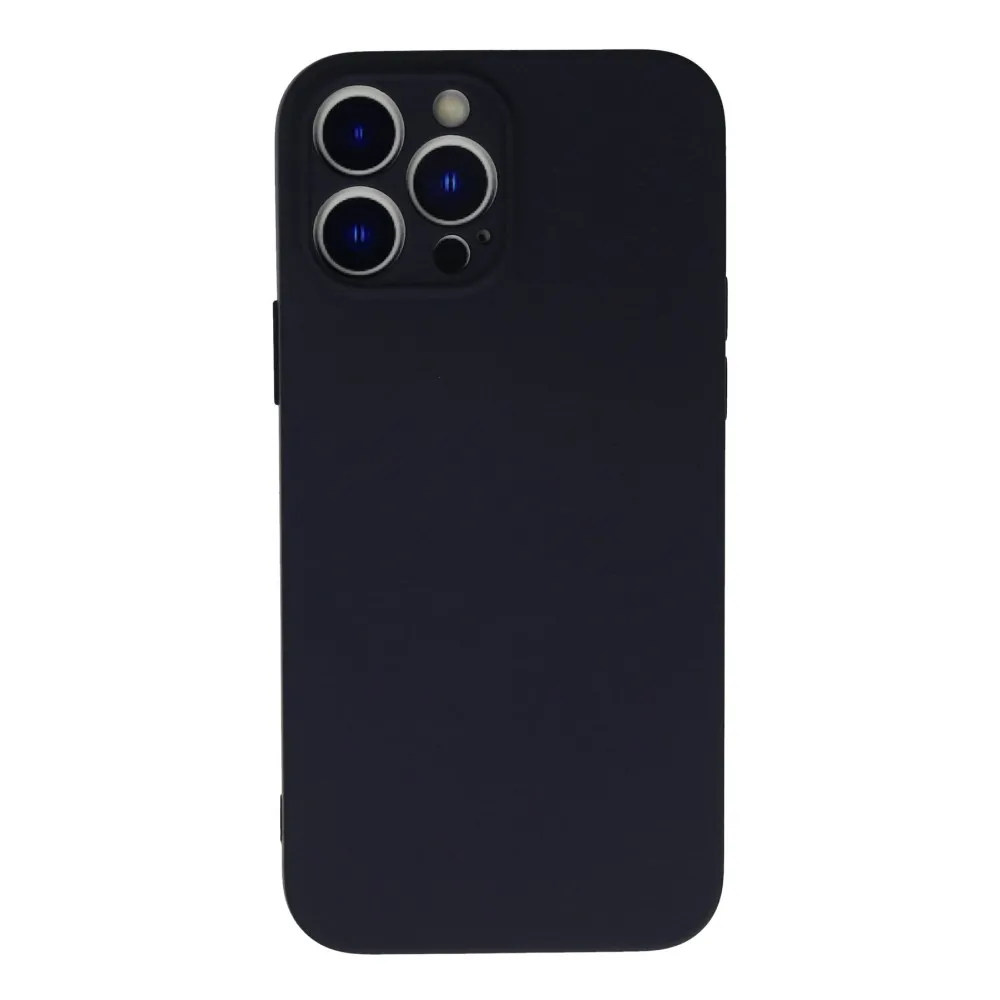 Newface Iphone 13 Pro Kılıf Nano Içi Kadife  Silikon - Koyu Gri