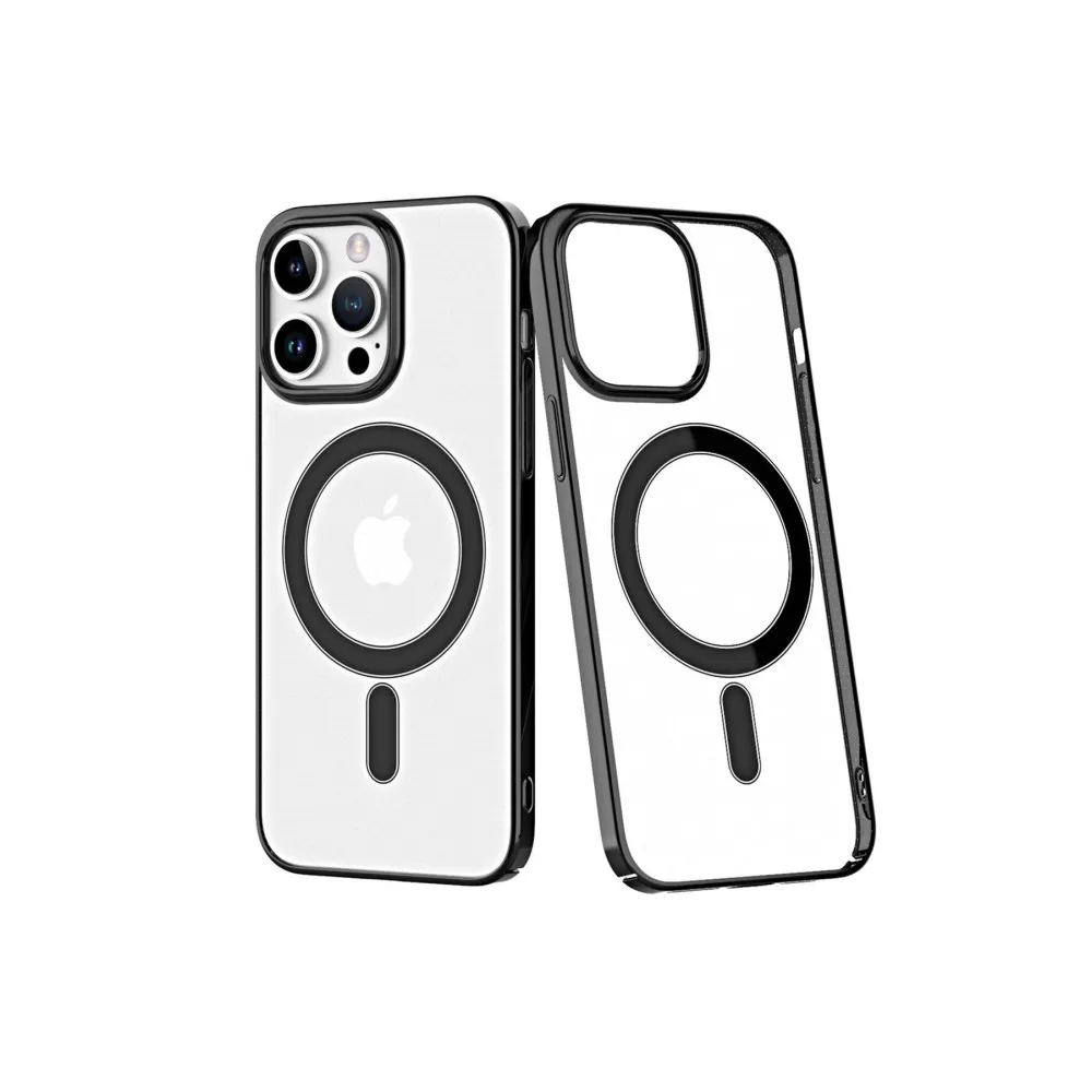 Newface Iphone 14 Pro Max Kılıf Element Magneticsafe Sert Kapak - Siyah