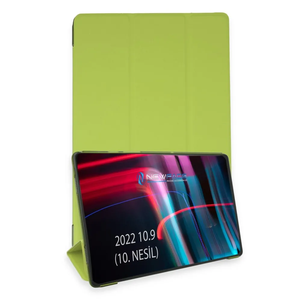 Newface Ipad 2022 10.9 (10.nesil) Kılıf Tablet Smart Kılıf - Açık Yeşil