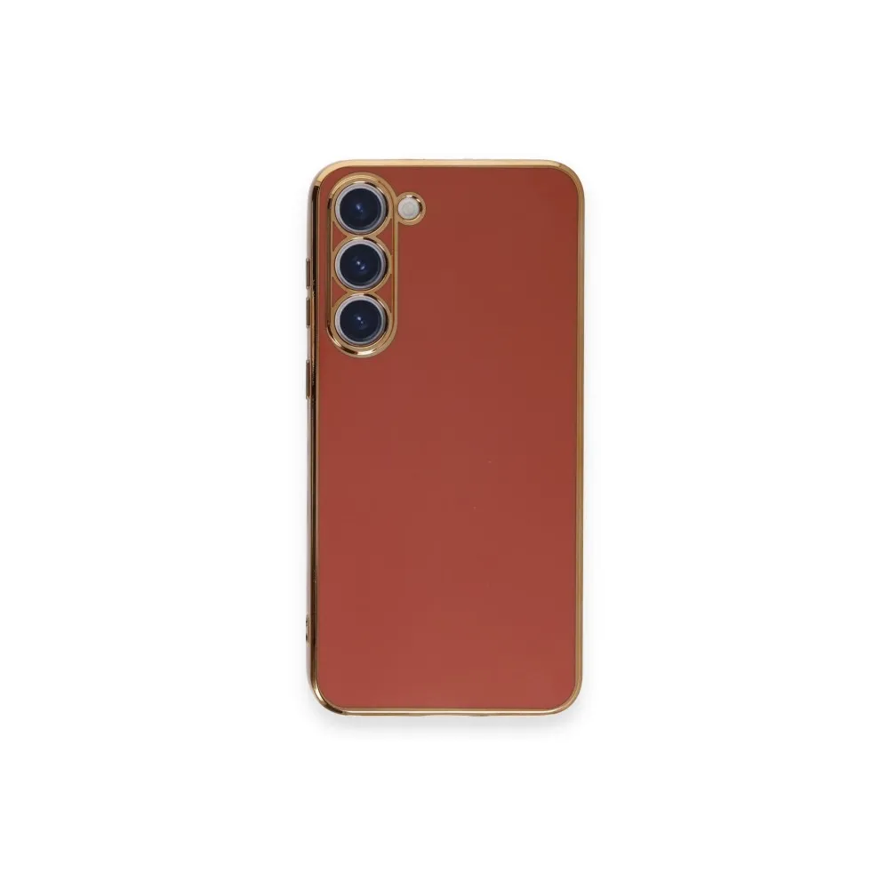 Newface Samsung Galaxy S23 Plus Kılıf Volet Silikon - Kırmızı