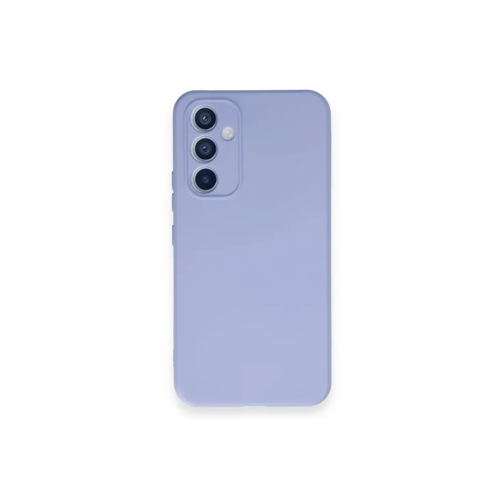 Newface Samsung Galaxy A34 5G Kılıf Nano Içi Kadife  Silikon - Lila