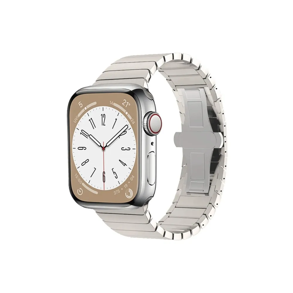 Newface Apple Watch 41Mm Kr413 Fine Steel Kordon - Yıldız Işığı