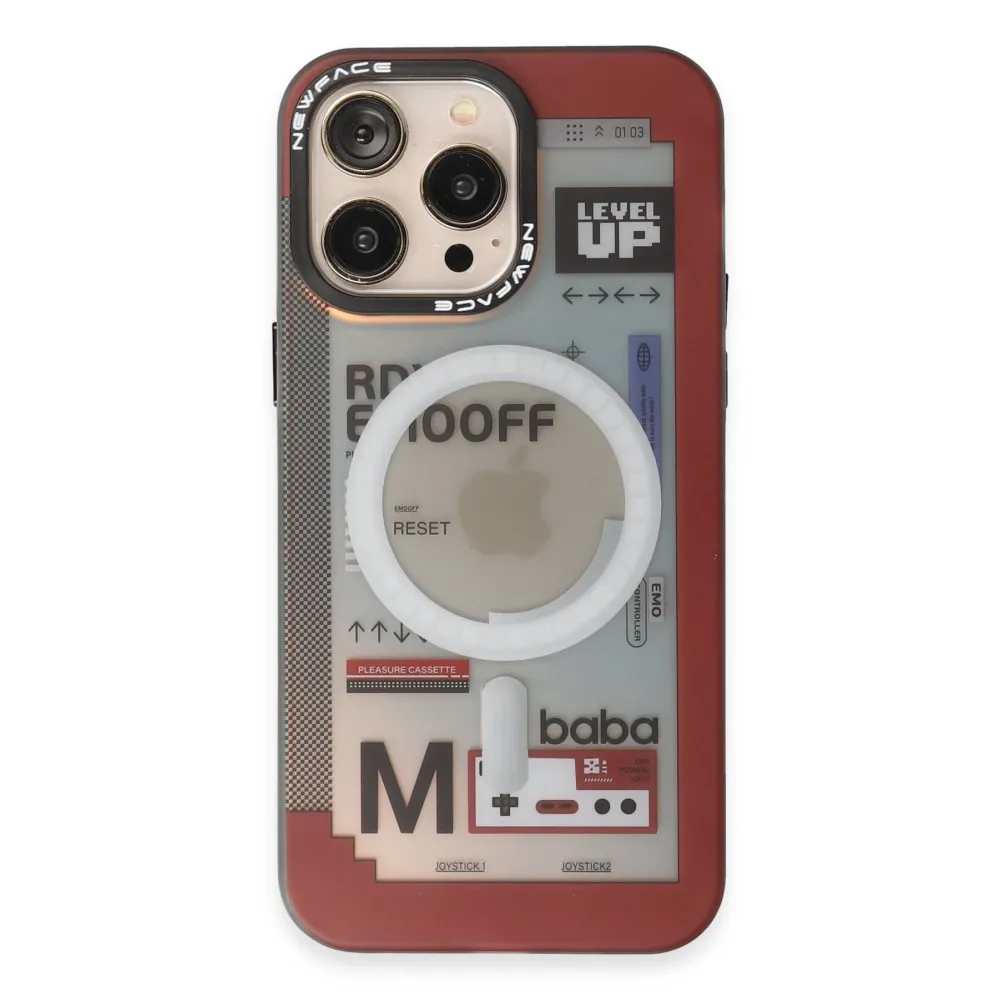 Newface Iphone 14 Pro Max Kılıf Venüs Magneticsafe Desenli Kapak - Venüs - 11
