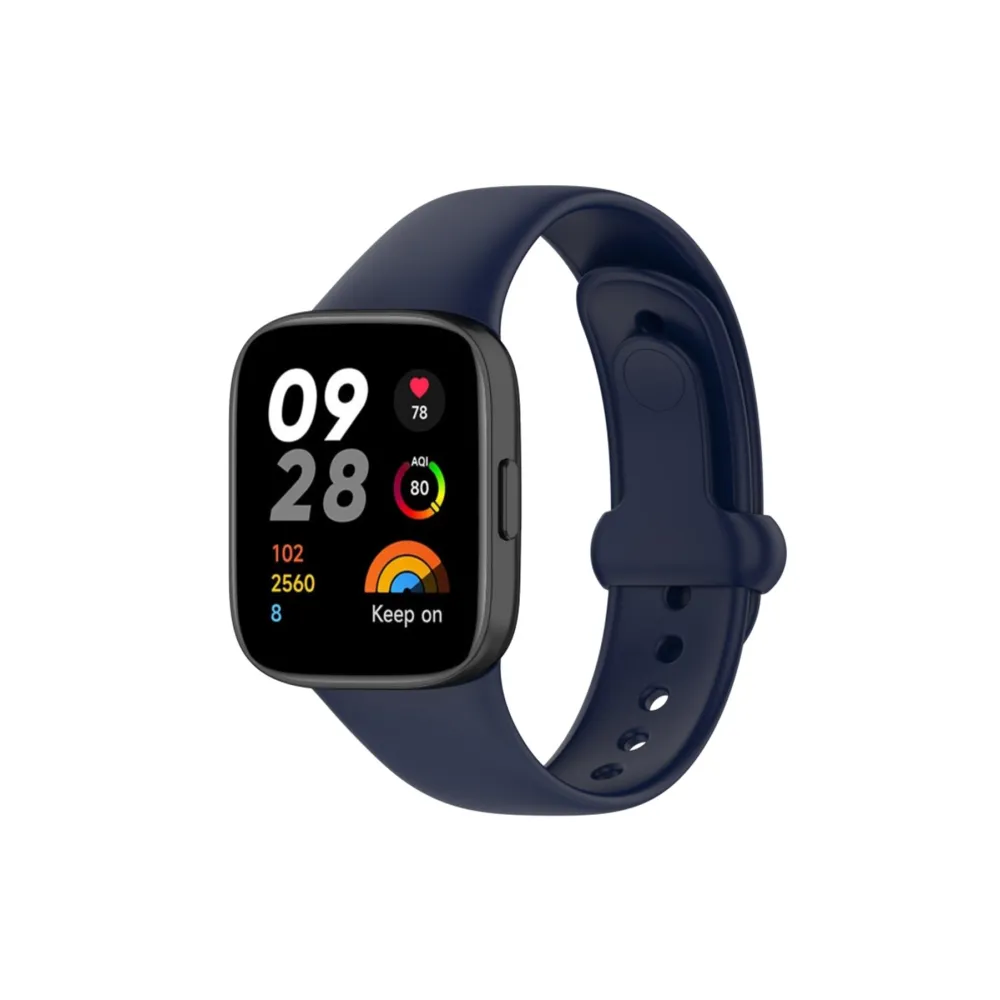 Newface Xiaomi Redmi Watch 3 Origin Silikon Kordon - Lacivert