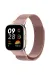 Newface Xiaomi Redmi Watch 3 Metal Mıknatıslı Kordon - Rose