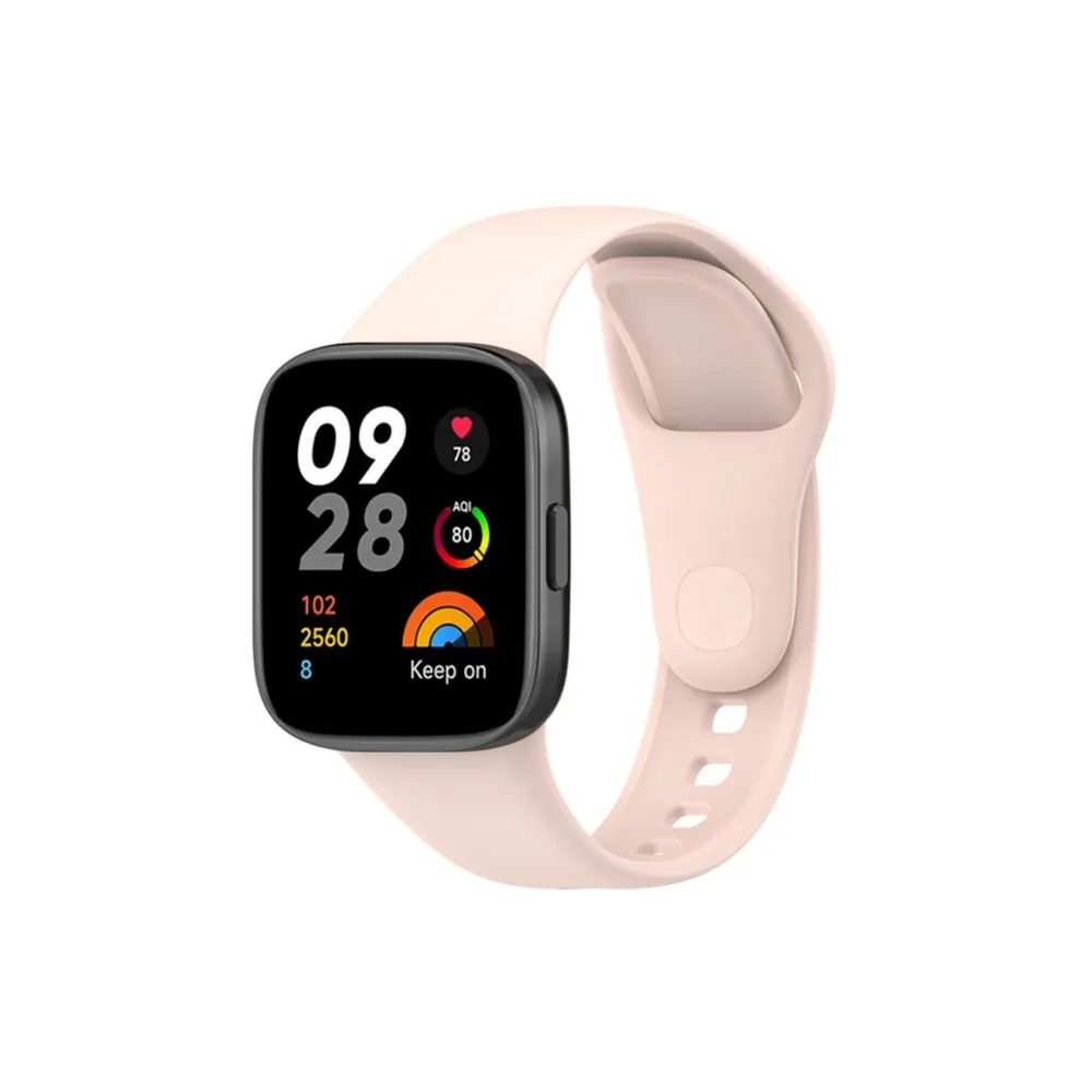 Newface Xiaomi Redmi Watch 3 Klasik Kordon - Pudra