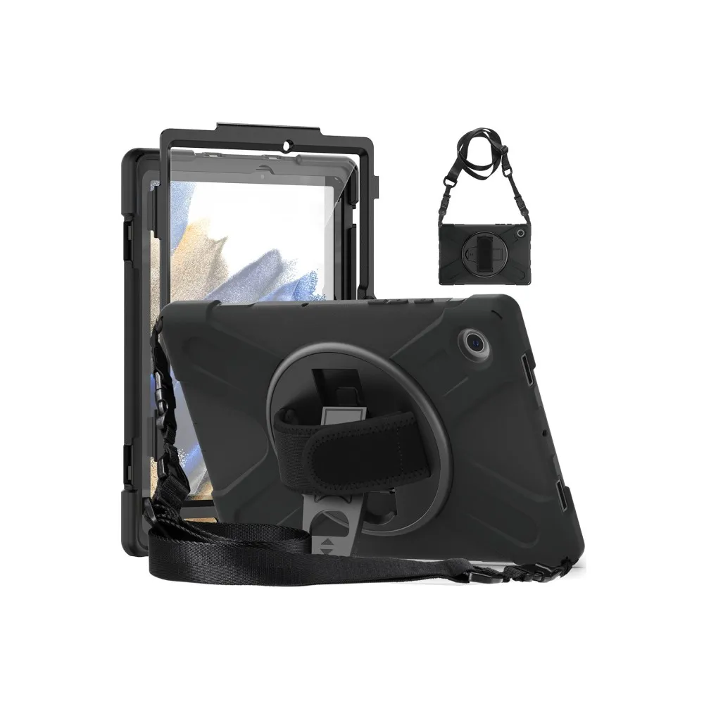 Newface Lenovo M10 Fhd Plus X606F Kılıf Amazing Tablet Kapak - Siyah