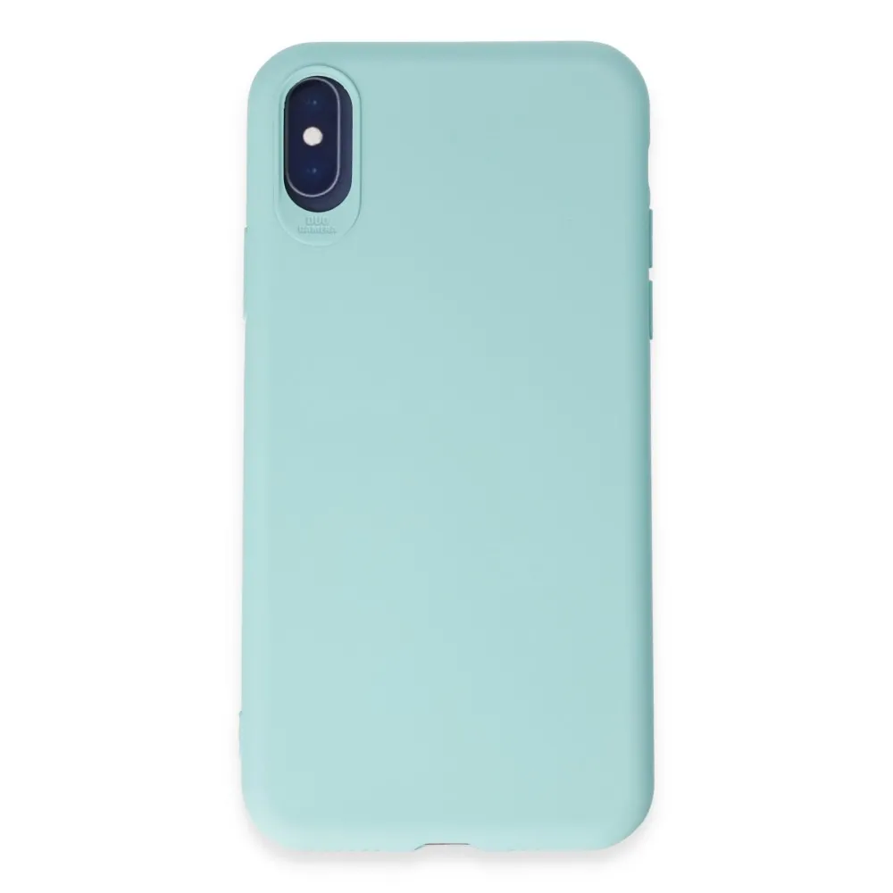 Newface Iphone X Kılıf First Silikon - Turkuaz