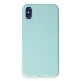 Newface Iphone X Kılıf First Silikon - Turkuaz