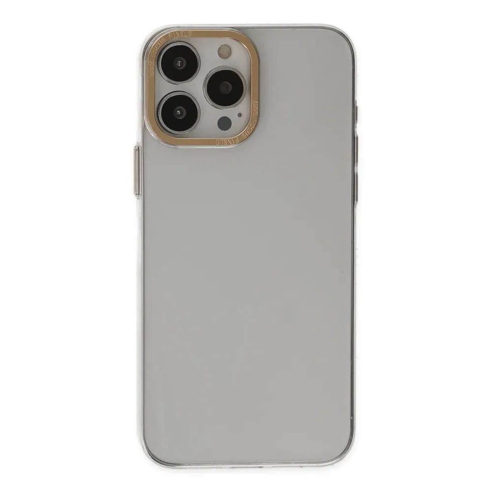 Newface Iphone 15 Pro Max Kılıf Anka Pc Magneticsafe Sert Metal Kapak - Şeffaf
