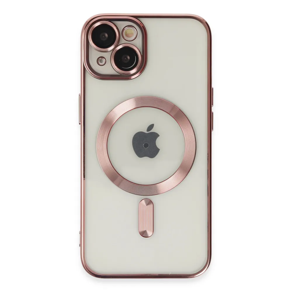 Newface Iphone 15 Kılıf Kross Magneticsafe Kapak - Rose