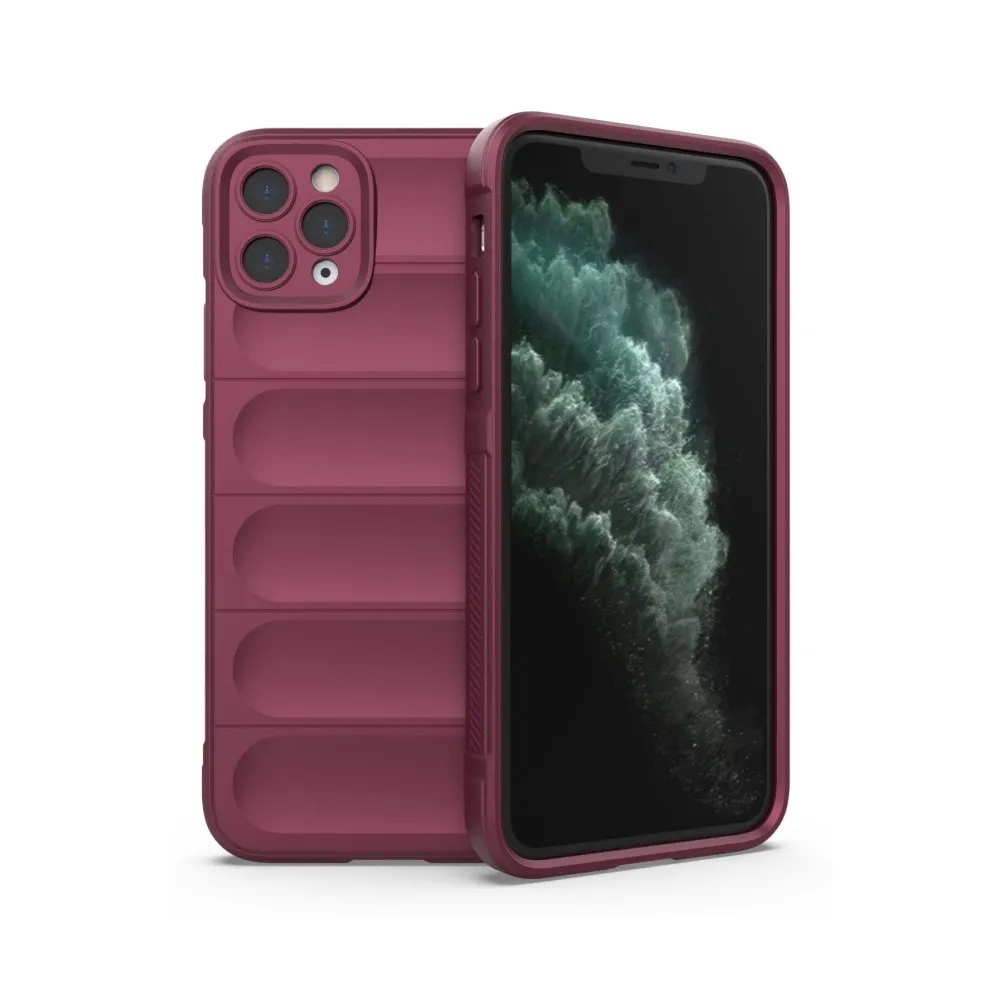 Newface Iphone 11 Pro Kılıf Optimum Silikon - Bordo