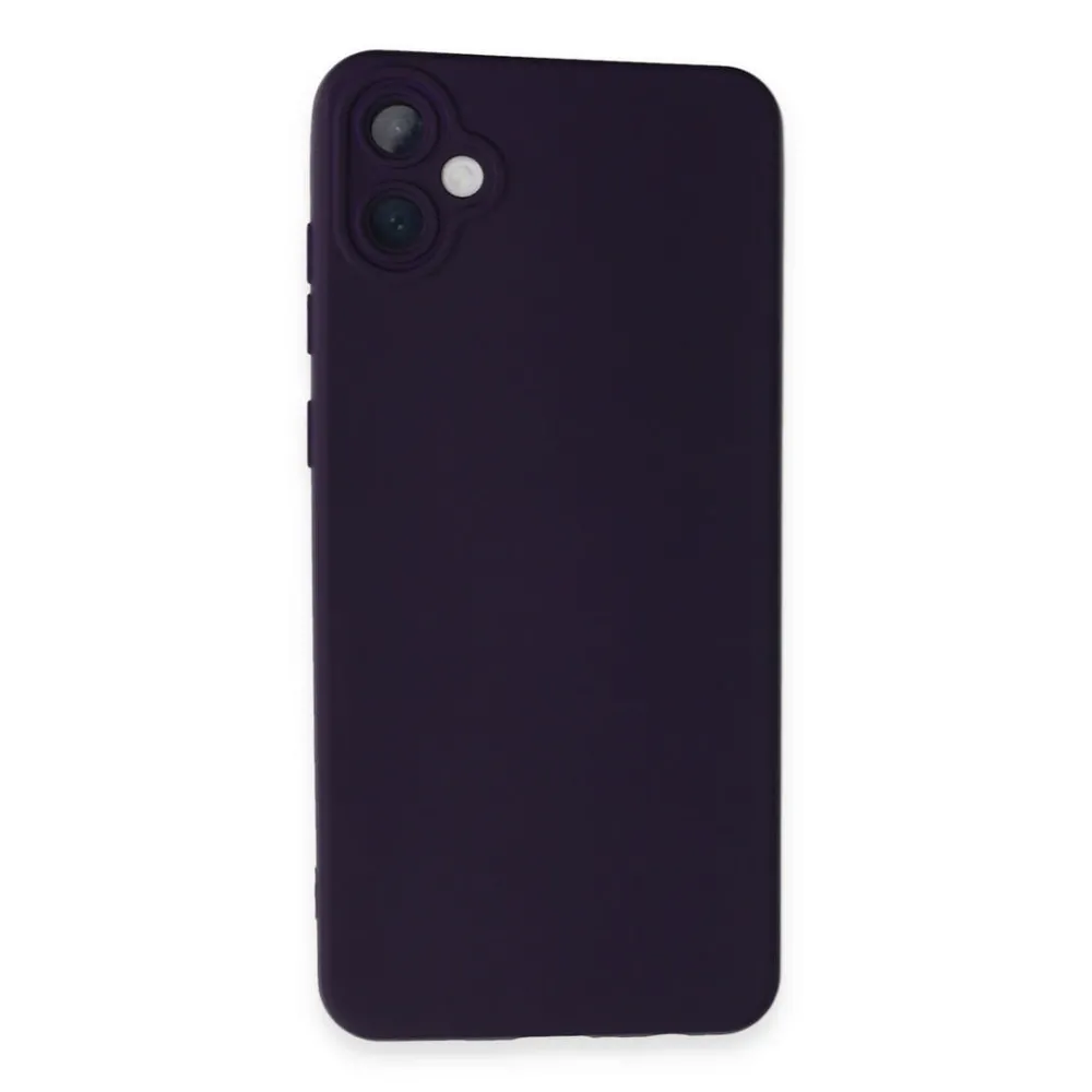 Newface Samsung Galaxy A05 Kılıf Nano Içi Kadife  Silikon - Mor