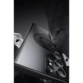 Joko Samsung Galaxy S24 Avatar 360 Dönen Magsafe Kapak - Siyah