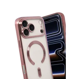 Newface Apple Iphone 17 Pro Kross Magneticsafe Kapak - Rose