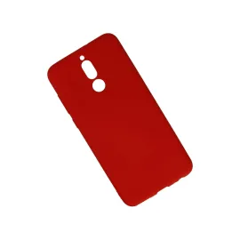 Newface Huawei Mate 10 Lite Kılıf Nano Içi Kadife Silikon - Kırmızı