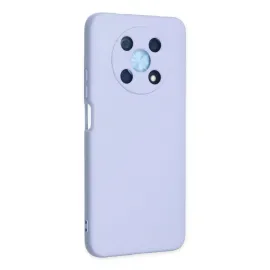 Newface Huawei Nova Y90 Kılıf Nano Içi Kadife Silikon - Lila