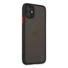 Newface Iphone 11 Kılıf Montreal Silikon Kapak - Siyah