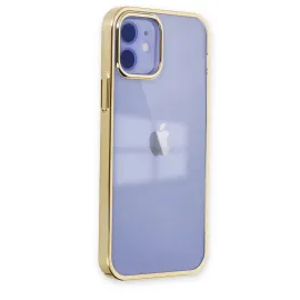 Newface Iphone 12 Kılıf Element Silikon - Gold
