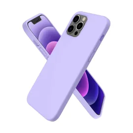 Newface Iphone 12 Pro Max Kılıf First Silikon - Lila