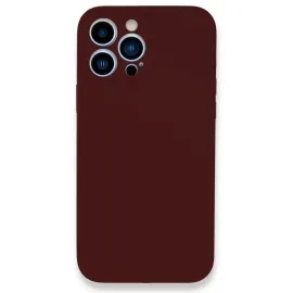 Newface Iphone 13 Pro Kılıf Lansman Legant Silikon - Bordo