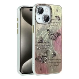 Newface Iphone 14 Kılıf Blade Aynalı Desenli Kapak - Desen 6