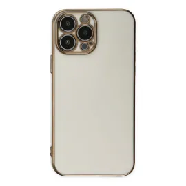 Newface Iphone 15 Pro Max Kılıf Volet Silikon - Beyaz