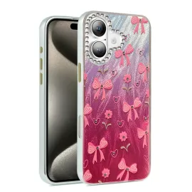 Newface Iphone 16 Kılıf Blade Aynalı Desenli Kapak - Desen 3