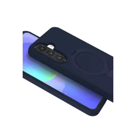 Newface Samsung Galaxy A17 5G Regal Magsafe Standlı Kapak - Lacivert