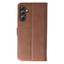 Newface Samsung Galaxy A24 4G Kılıf Trend S Plus Kapaklı Kılıf - Taba