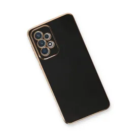 Newface Samsung Galaxy A53 5G Kılıf Volet Silikon - Siyah